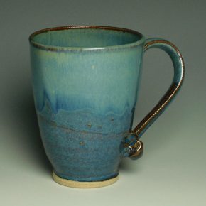 Squareware summer blue mug