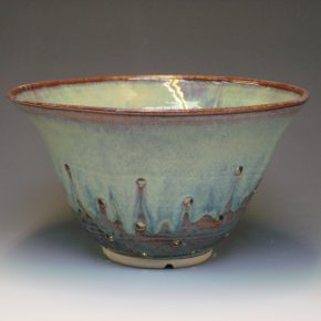 Ceramic colander - colour Autumn