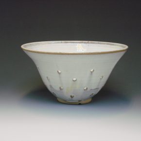Ceramic Colander white colour