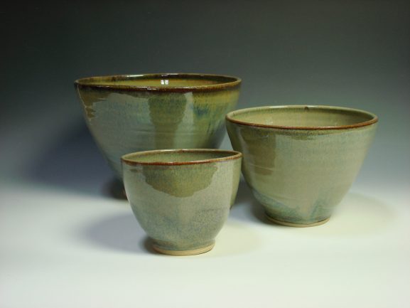 Autumn ceramic nestling bowls