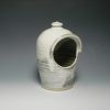 Ceramic salt pot - white colour